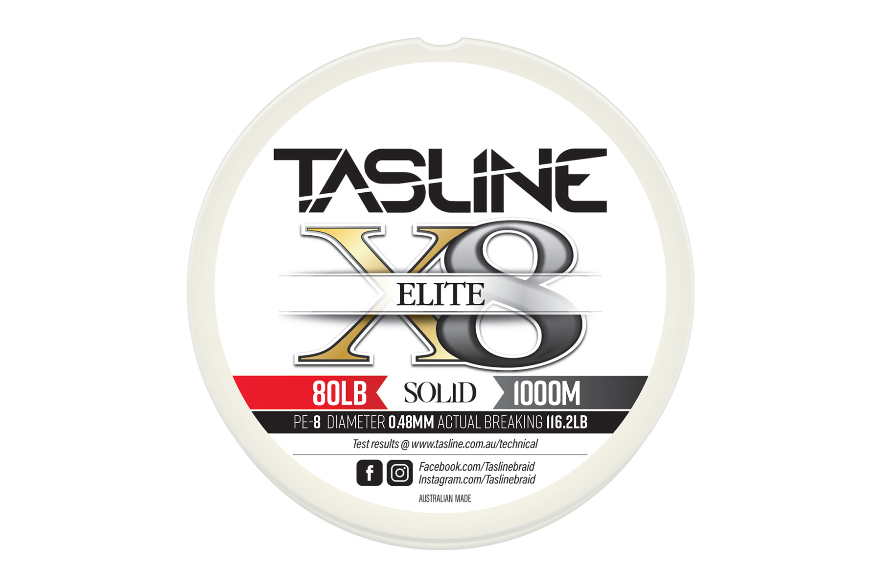 Tasline Elite White 80lb - Tasline