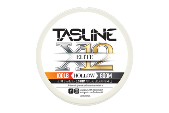 Tasline Hollow 100lb Fishing Braid