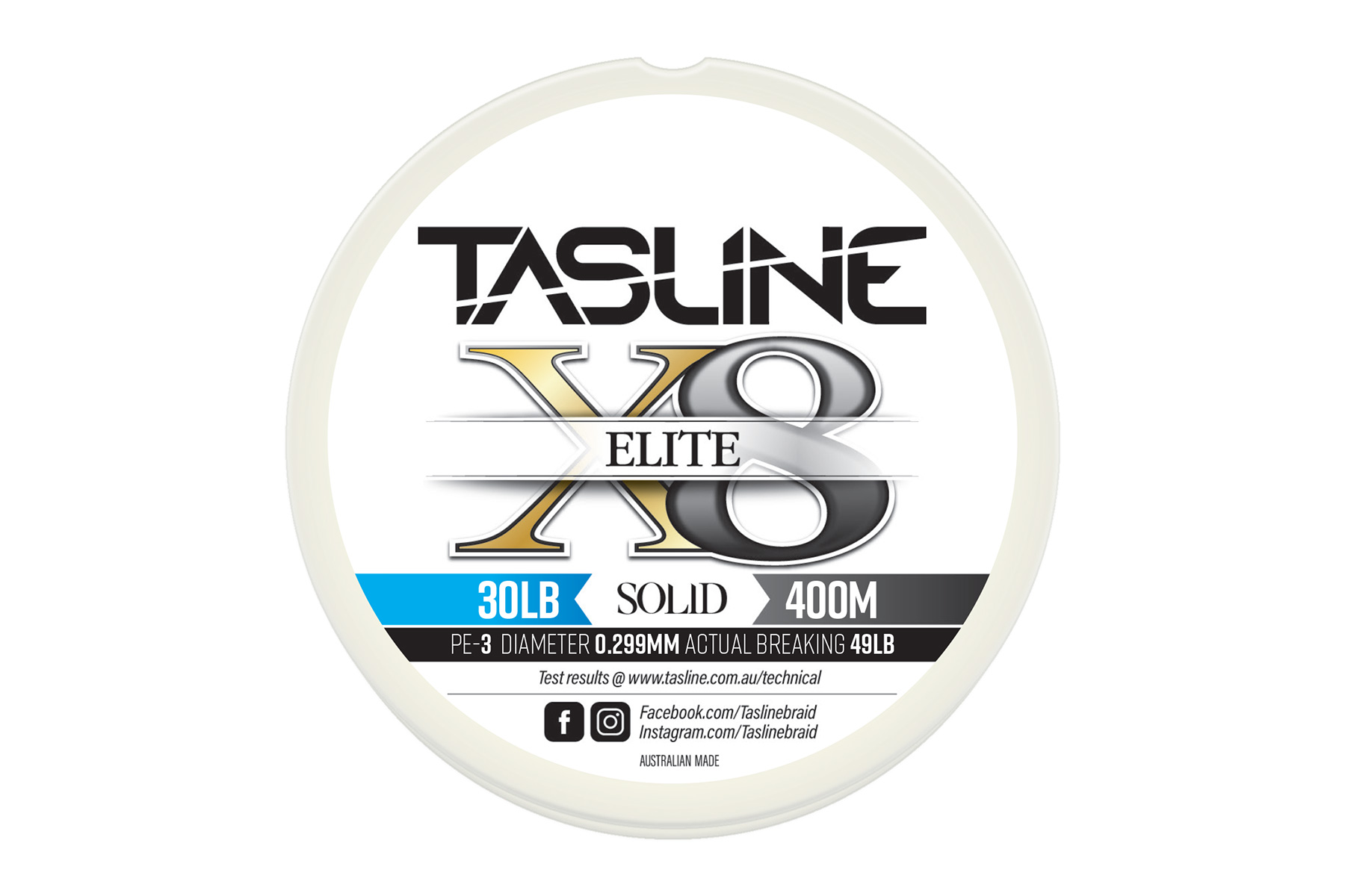 Tasline Elite White 30lb - Tasline